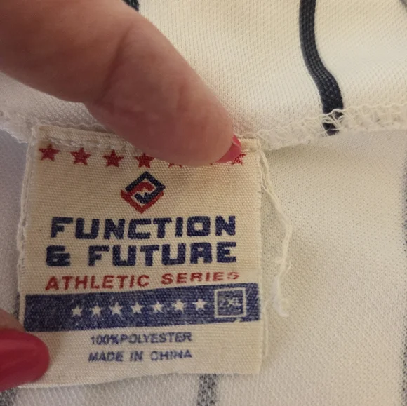 Vintage New York Yankees MLB Alex Rodriguez Jersey 2XL Function & Future Shirt - Picture 6 of 7